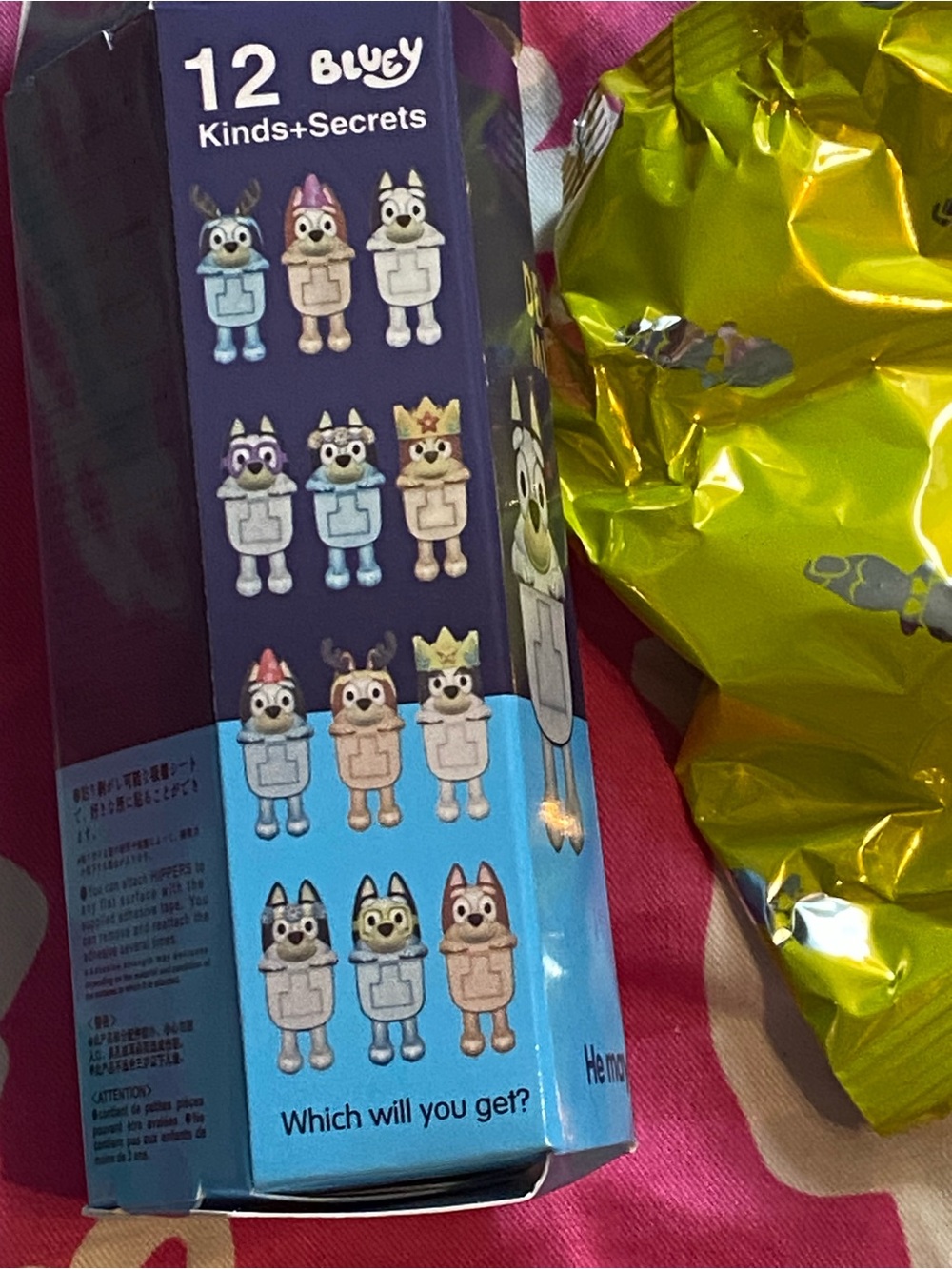 NWT 2 Bluey Blind Bag Phone Hangers Surprise unopened clingers phone tablet